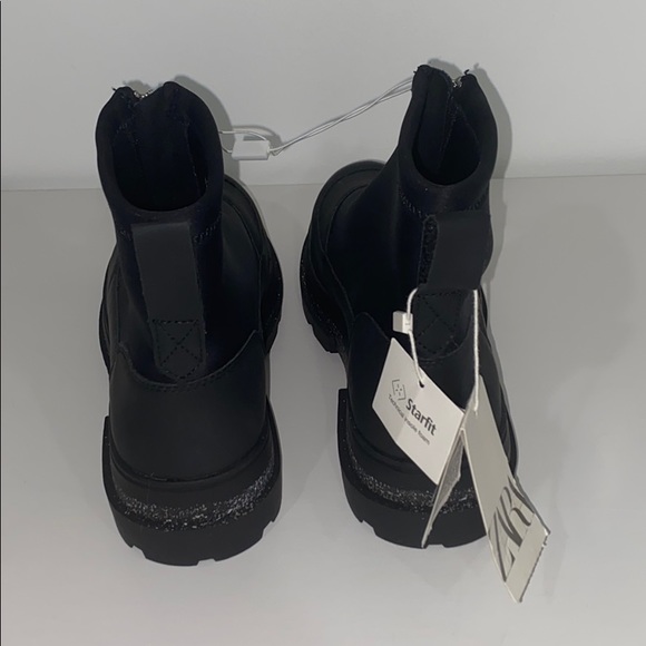 Zara Girls Ankle Zip Up Boots -NWT - Picture 3 of 4